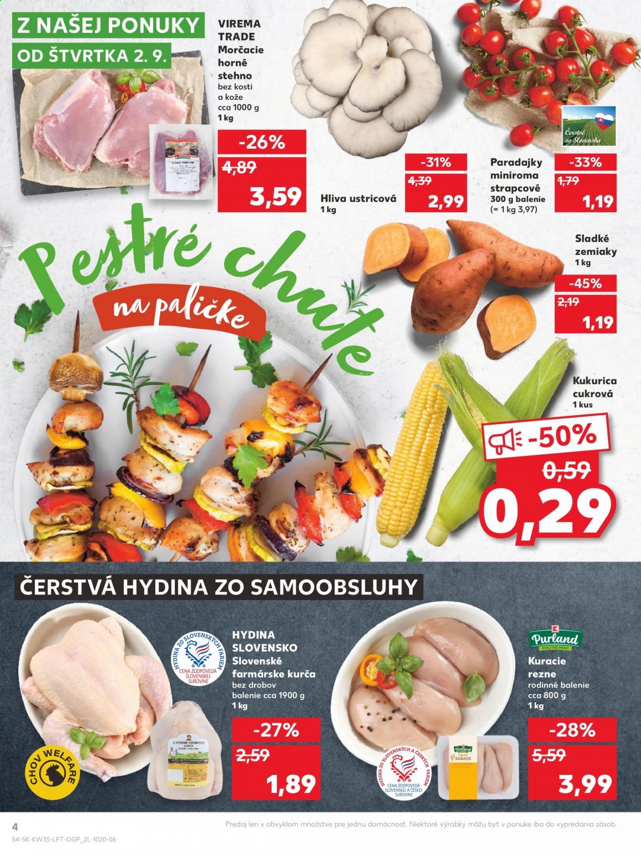 Leták Kaufland - 2.9.2021 - 8.9.2021. Strana 4