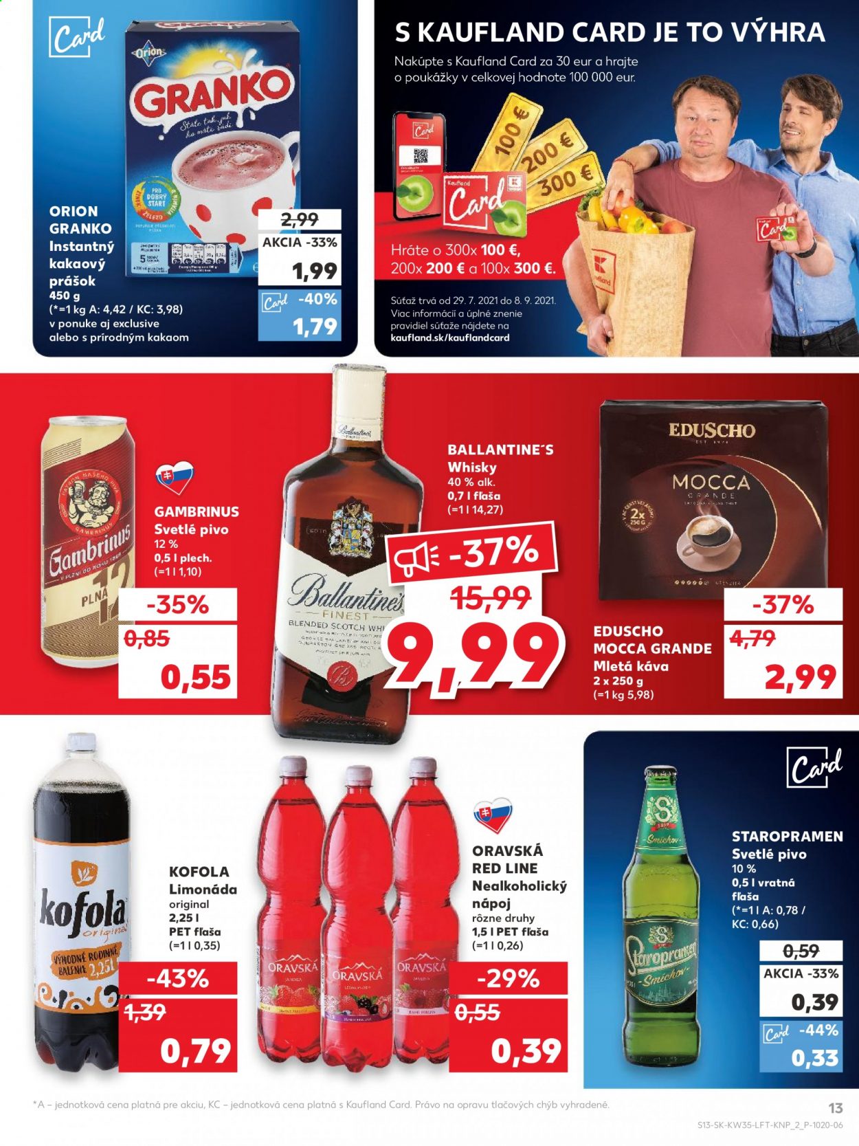 Leták Kaufland - 2.9.2021 - 8.9.2021. Strana 13
