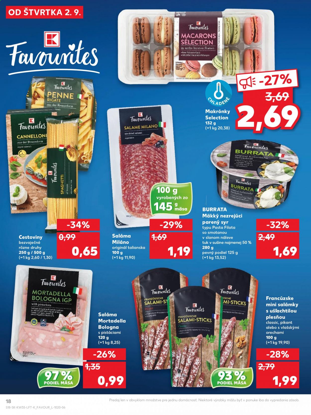 Leták Kaufland - 2.9.2021 - 8.9.2021. Strana 18