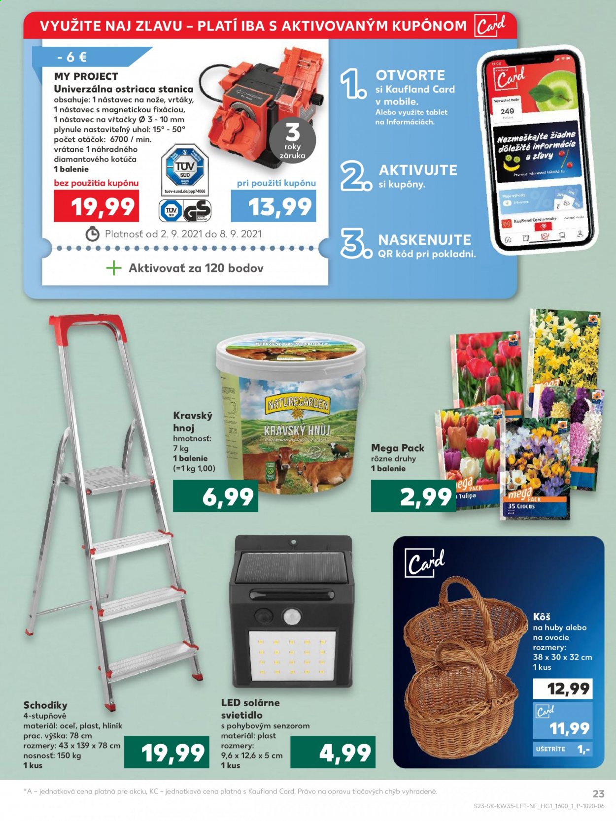 Leták Kaufland - 2.9.2021 - 8.9.2021. Strana 23