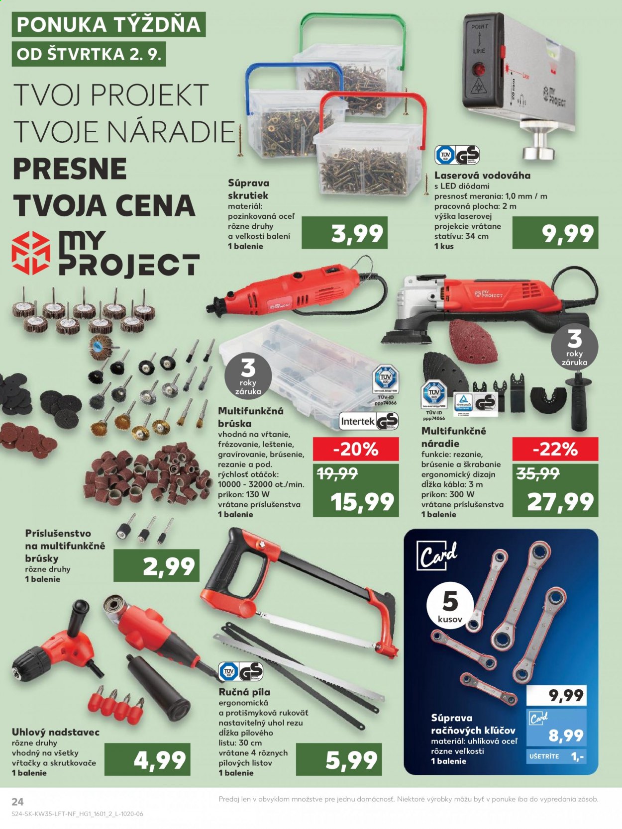Leták Kaufland - 2.9.2021 - 8.9.2021. Strana 24