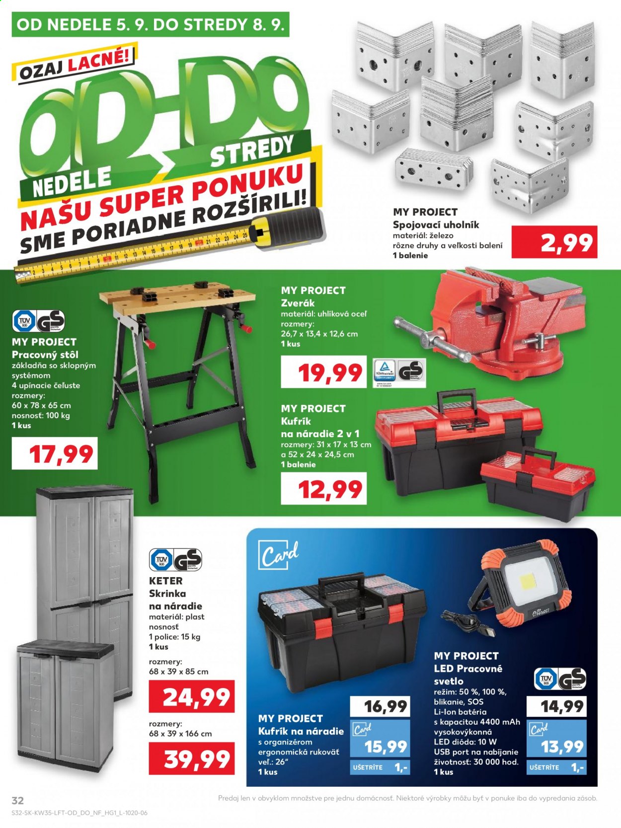 Leták Kaufland - 2.9.2021 - 8.9.2021. Strana 32