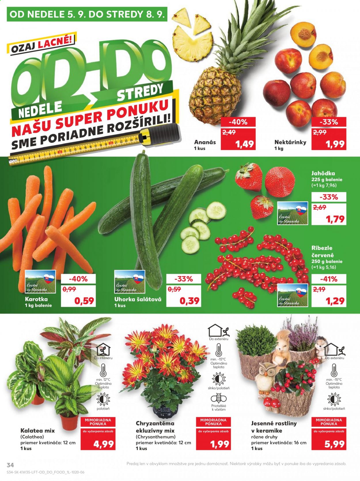 Leták Kaufland - 2.9.2021 - 8.9.2021. Strana 34