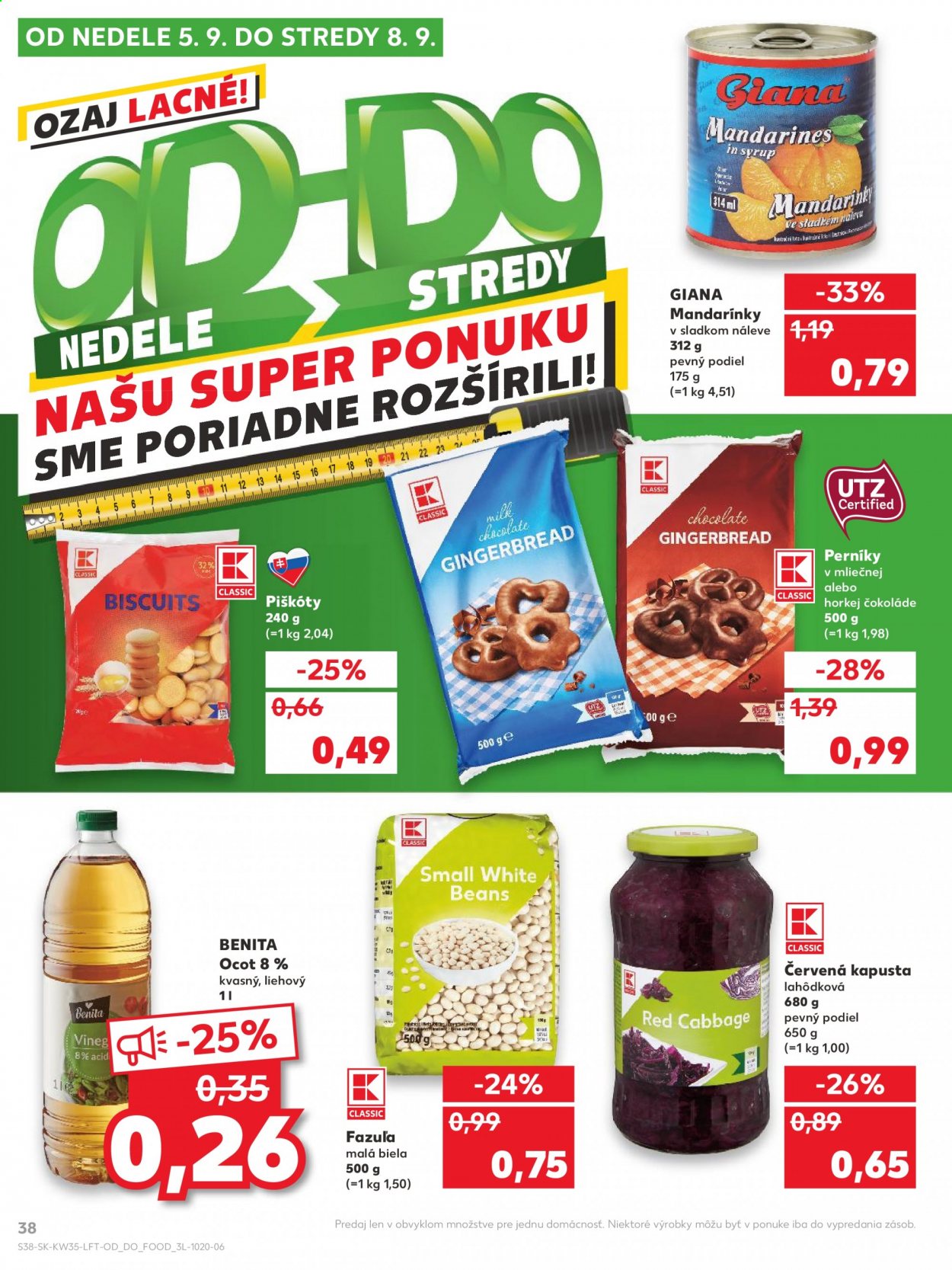 Leták Kaufland - 2.9.2021 - 8.9.2021. Strana 38
