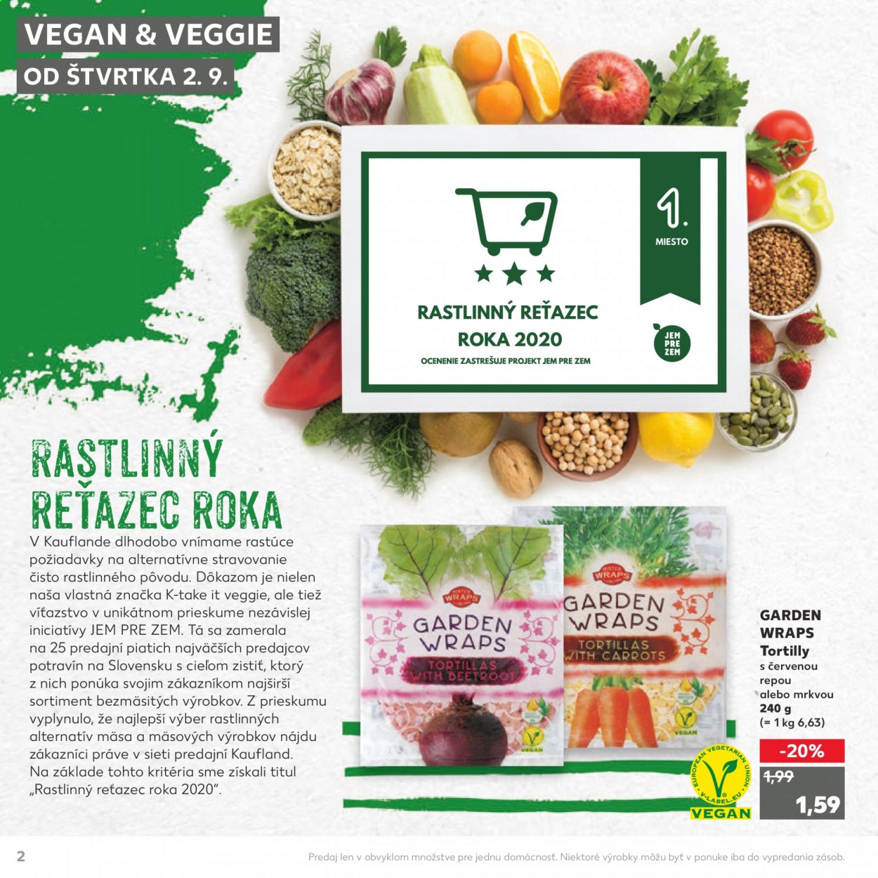 Leták Kaufland - 2.9.2021 - 30.9.2021. Strana 2