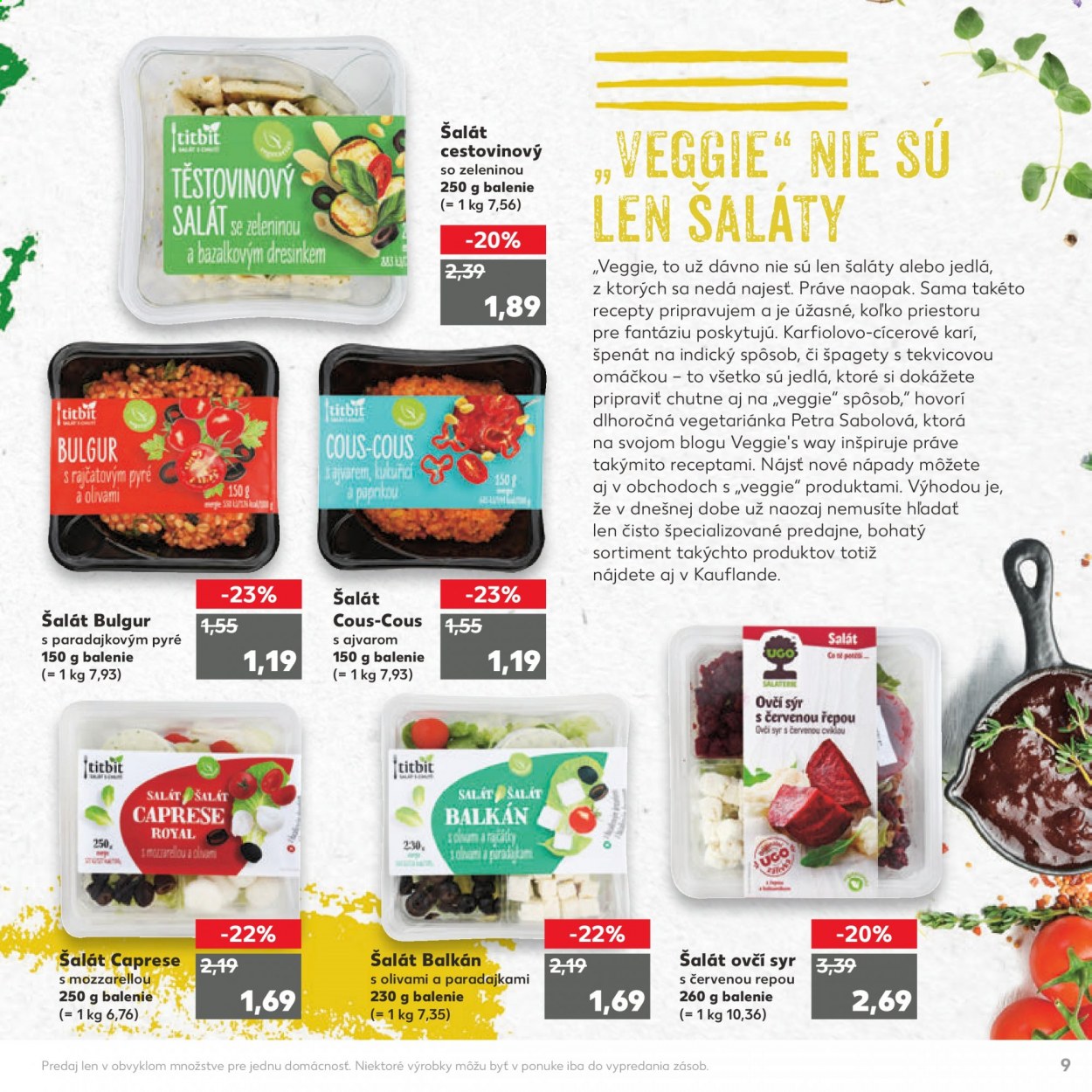 Leták Kaufland - 2.9.2021 - 30.9.2021. Strana 9