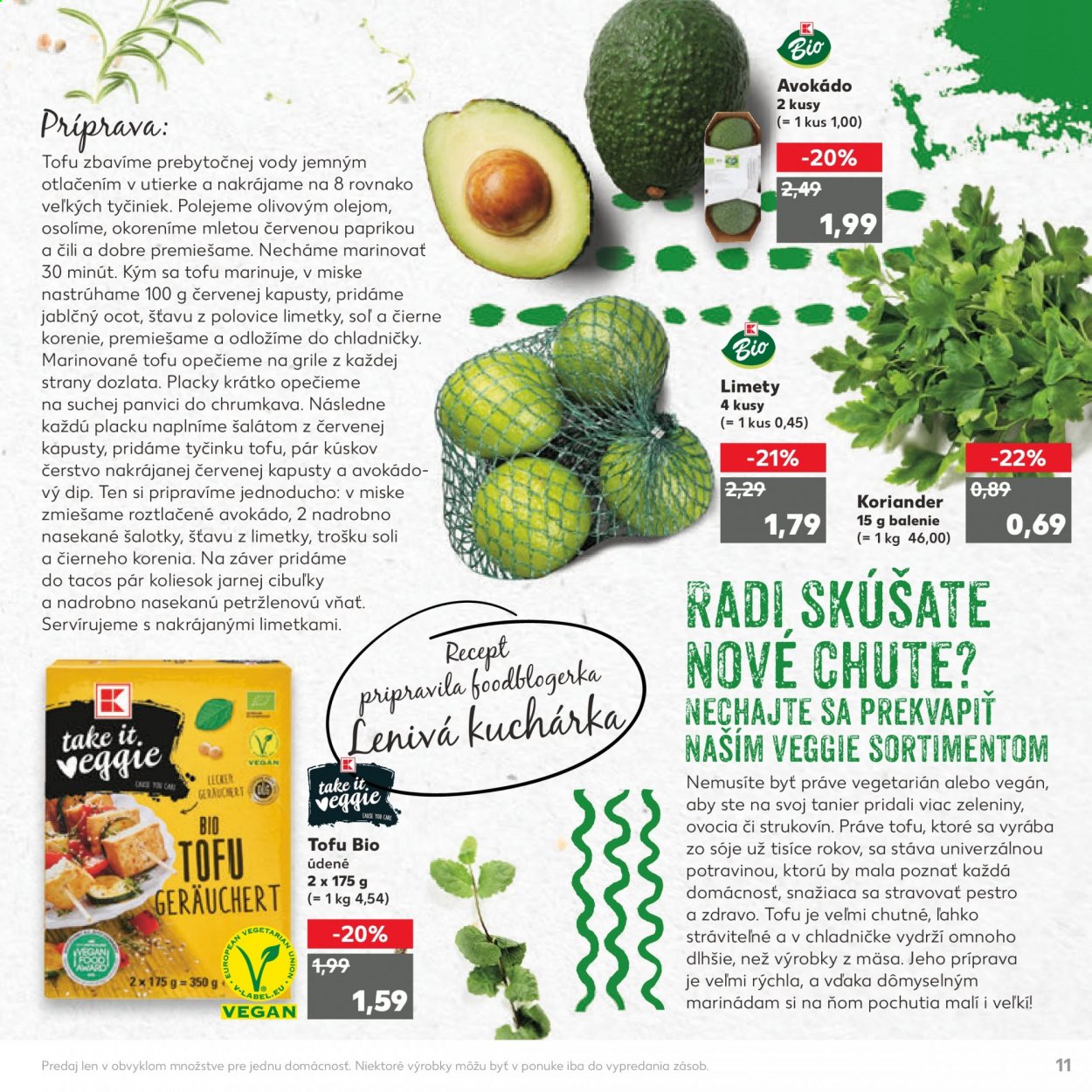 Leták Kaufland - 2.9.2021 - 30.9.2021. Strana 11