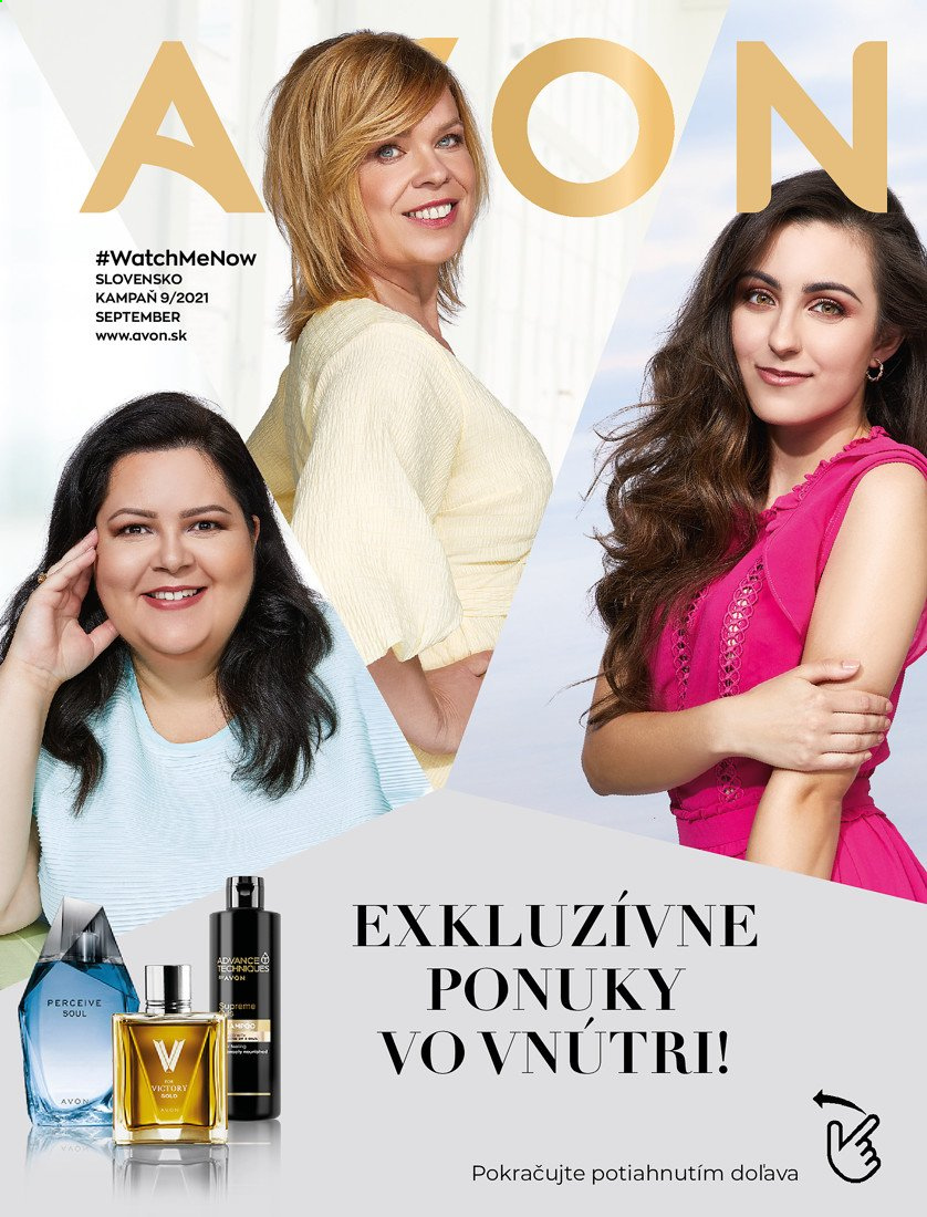 Leták Avon - 1.9.2021 - 30.9.2021. Strana 1