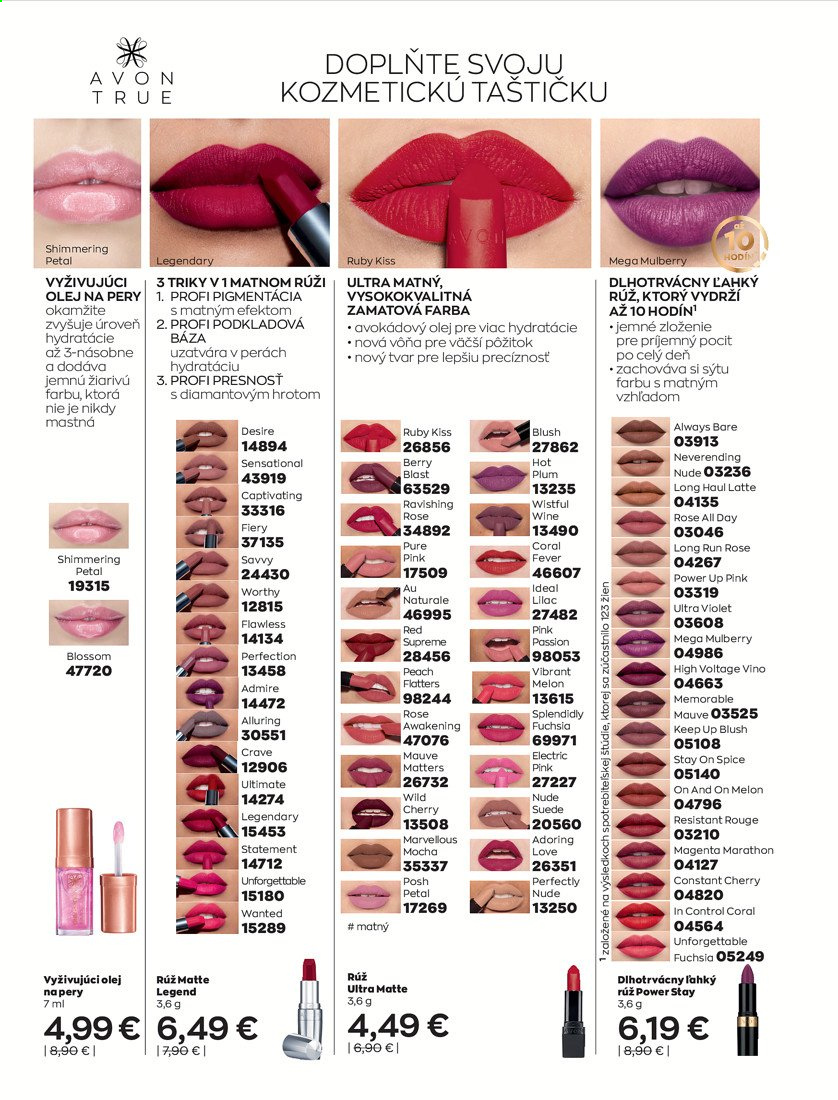 Leták Avon - 1.9.2021 - 30.9.2021. Strana 130