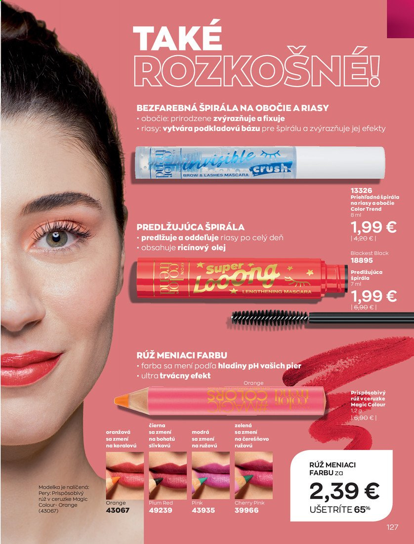 Leták Avon - 1.9.2021 - 30.9.2021. Strana 135