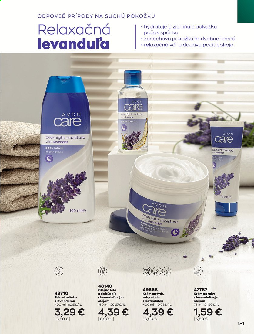 Leták Avon - 1.9.2021 - 30.9.2021. Strana 189