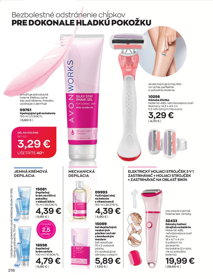 Leták Avon - 1.9.2021 - 30.9.2021. Strana 224