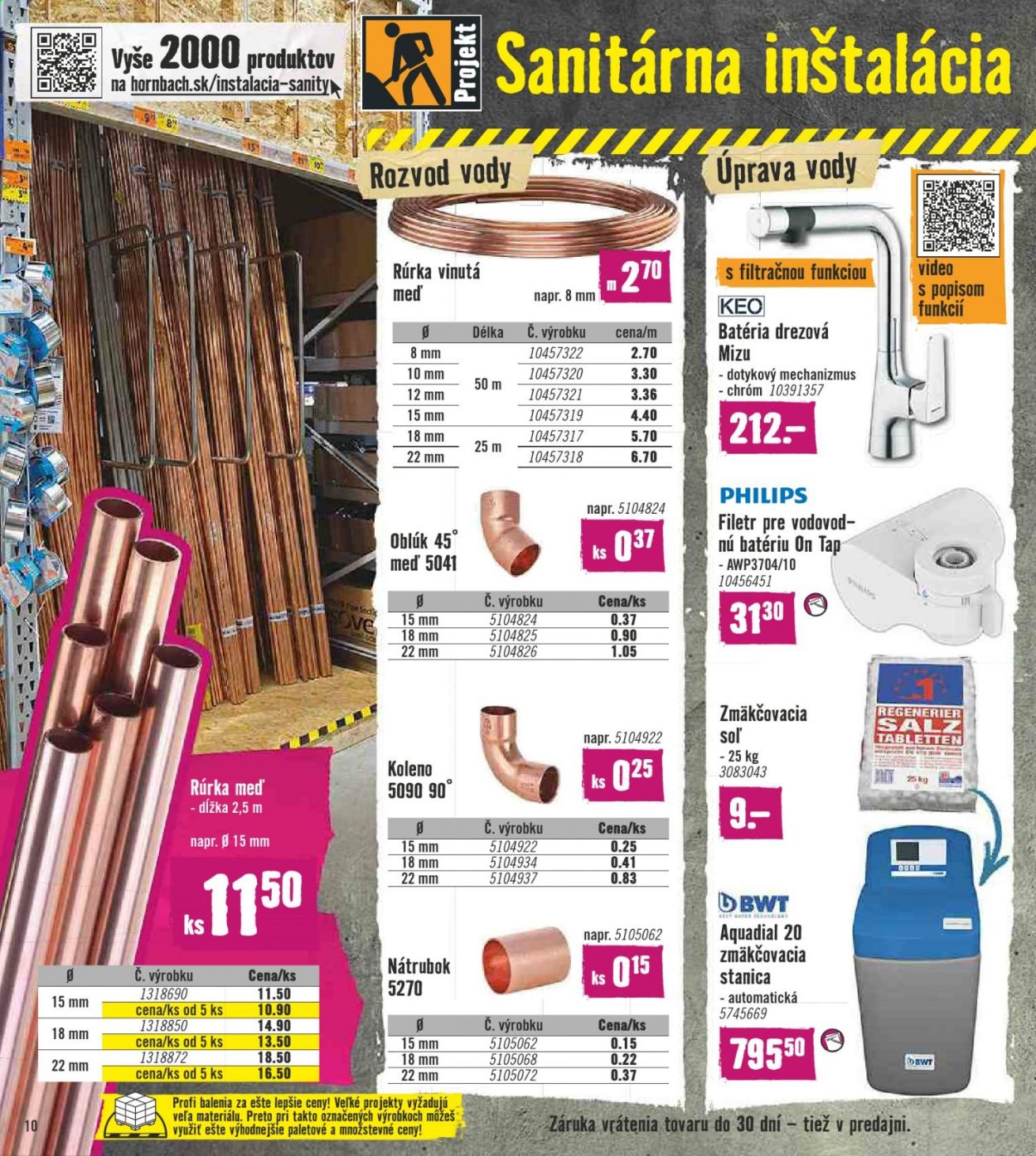 Leták Hornbach - 1.9.2021 - 29.9.2021. Strana 10