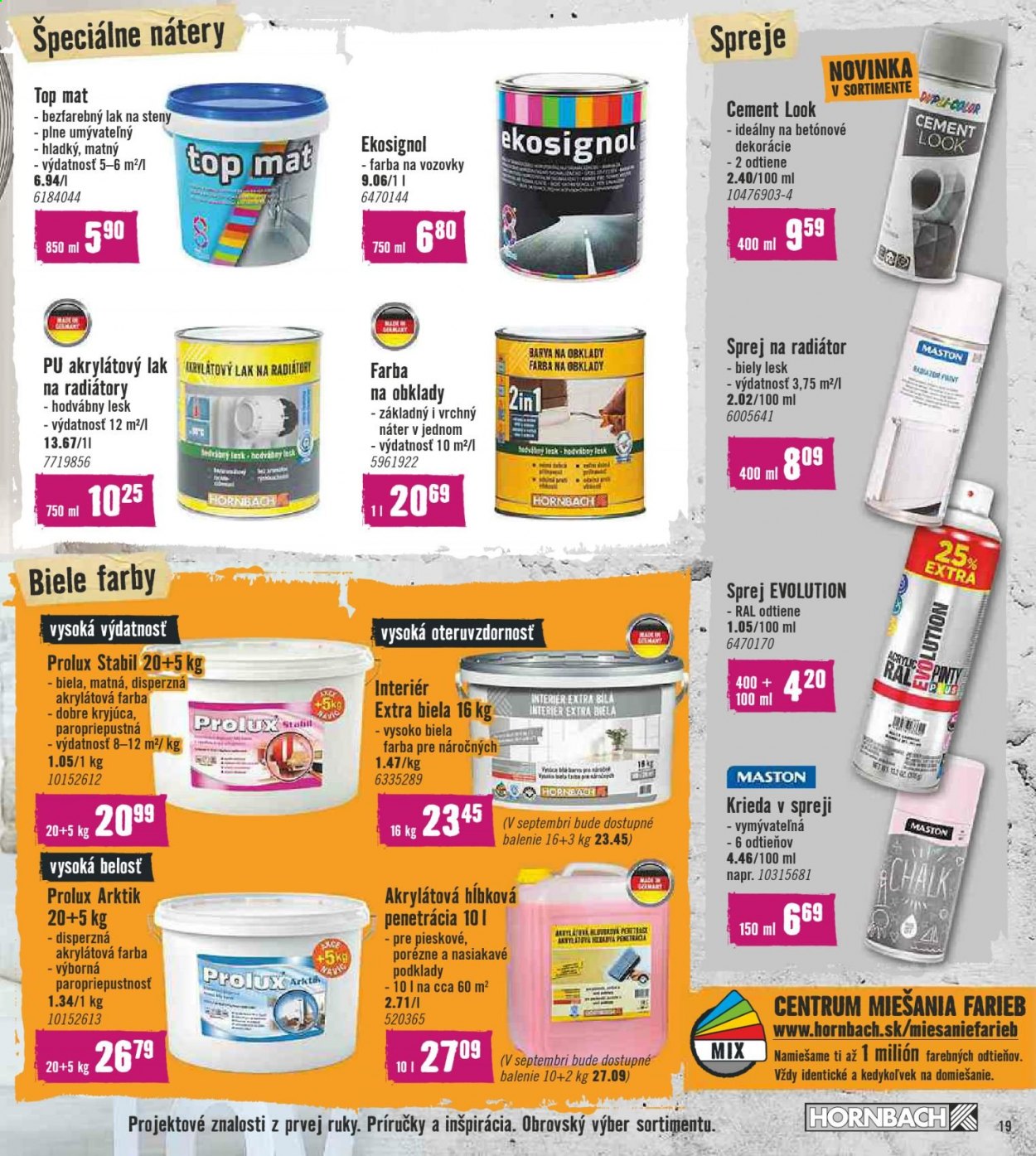 Leták Hornbach - 1.9.2021 - 29.9.2021. Strana 19