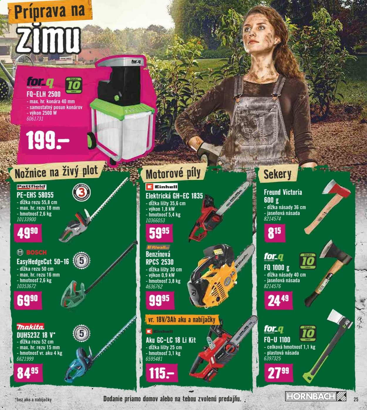 Leták Hornbach - 1.9.2021 - 29.9.2021. Strana 25