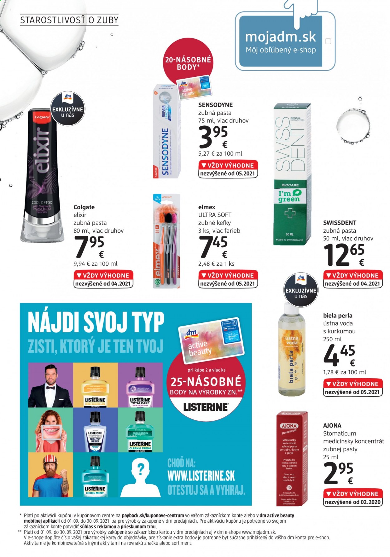 Leták dm drogerie - 1.9.2021 - 30.9.2021. Strana 20