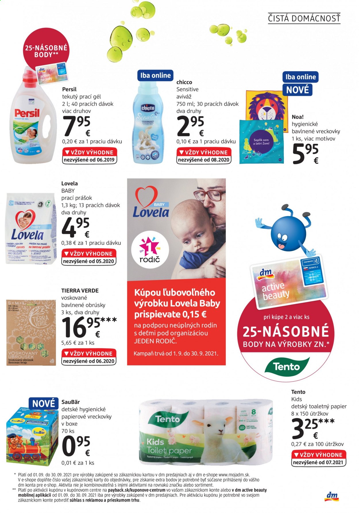 Leták dm drogerie - 1.9.2021 - 30.9.2021. Strana 31