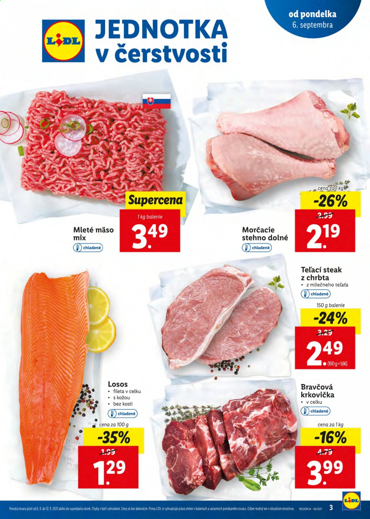 Leták Lidl - 6.9.2021 - 12.9.2021. Strana 3