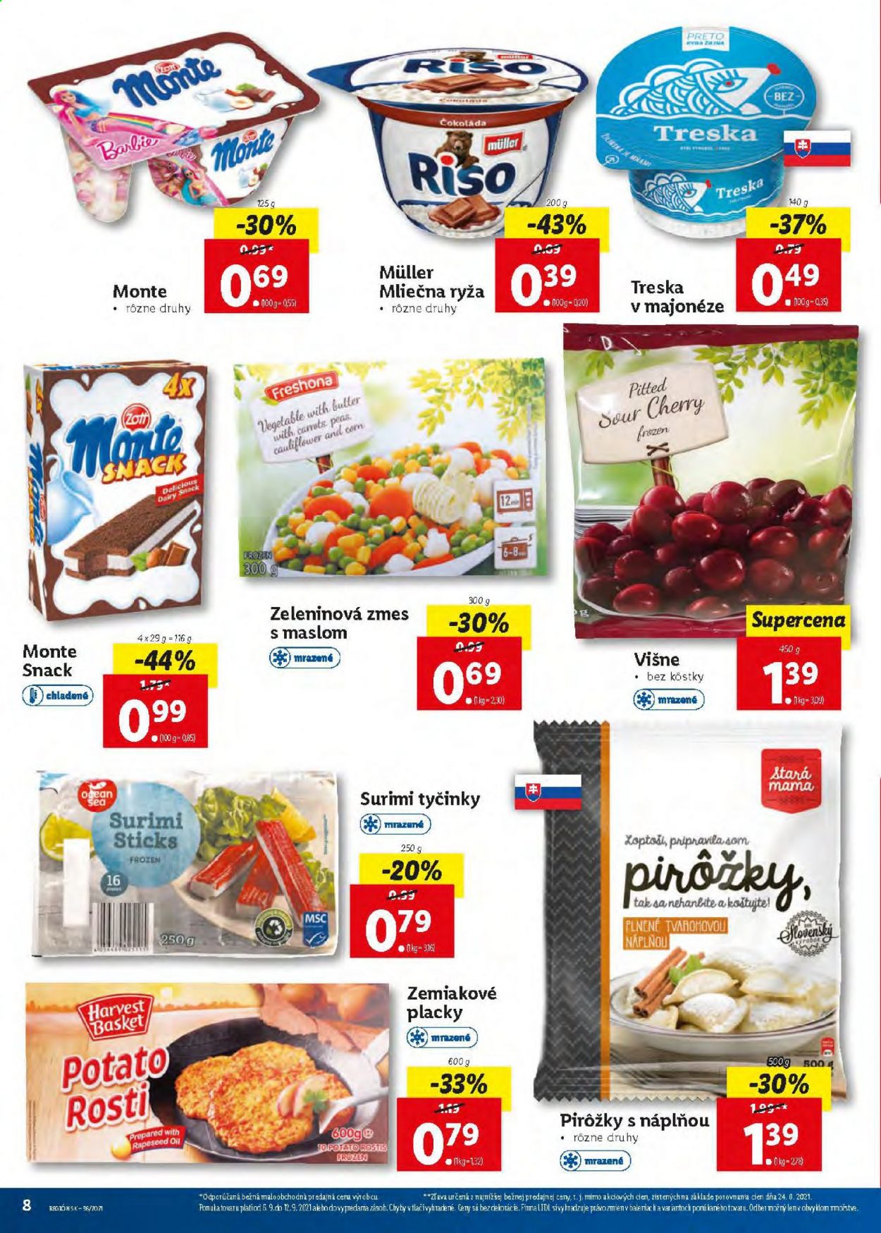 Leták Lidl - 6.9.2021 - 12.9.2021. Strana 8