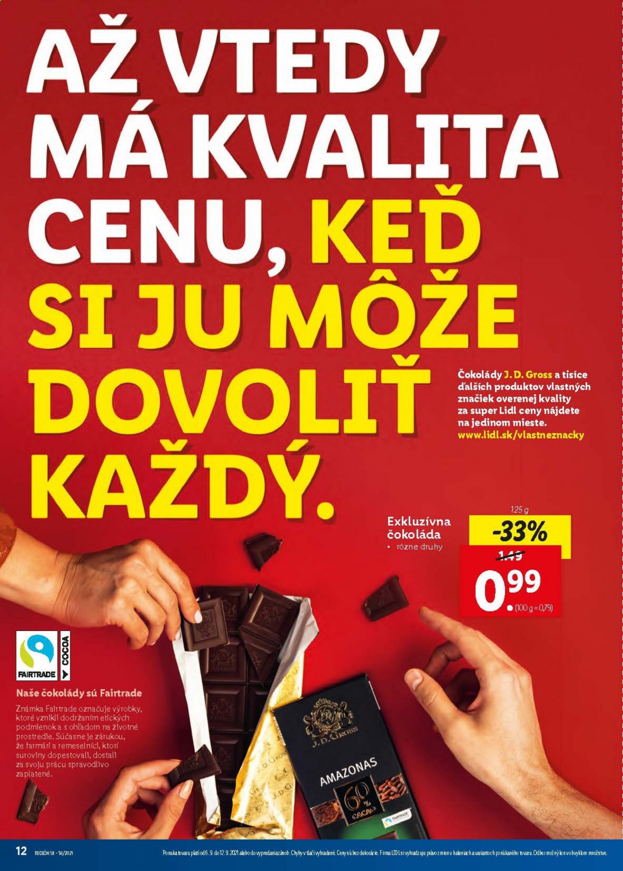 Leták Lidl - 6.9.2021 - 12.9.2021. Strana 12