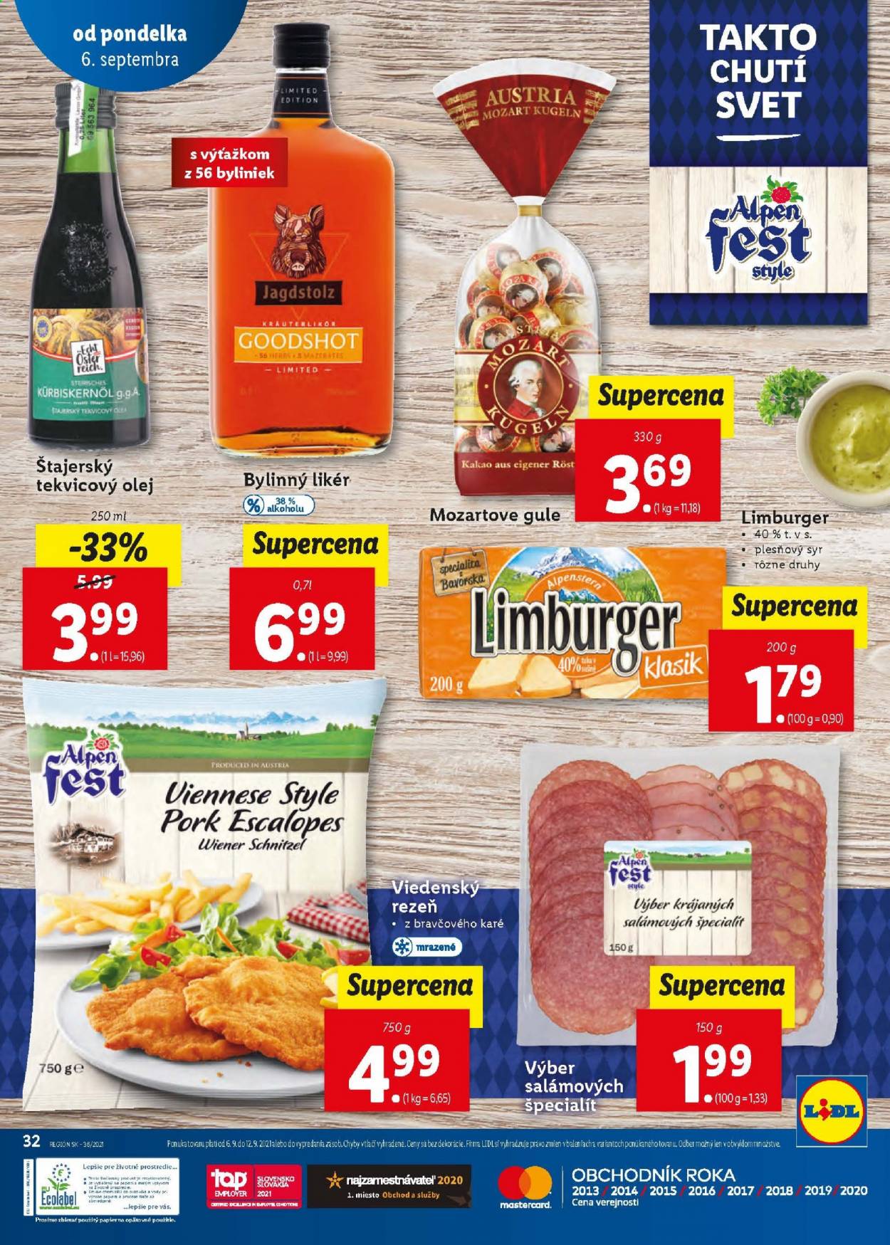 Leták Lidl - 6.9.2021 - 12.9.2021. Strana 29