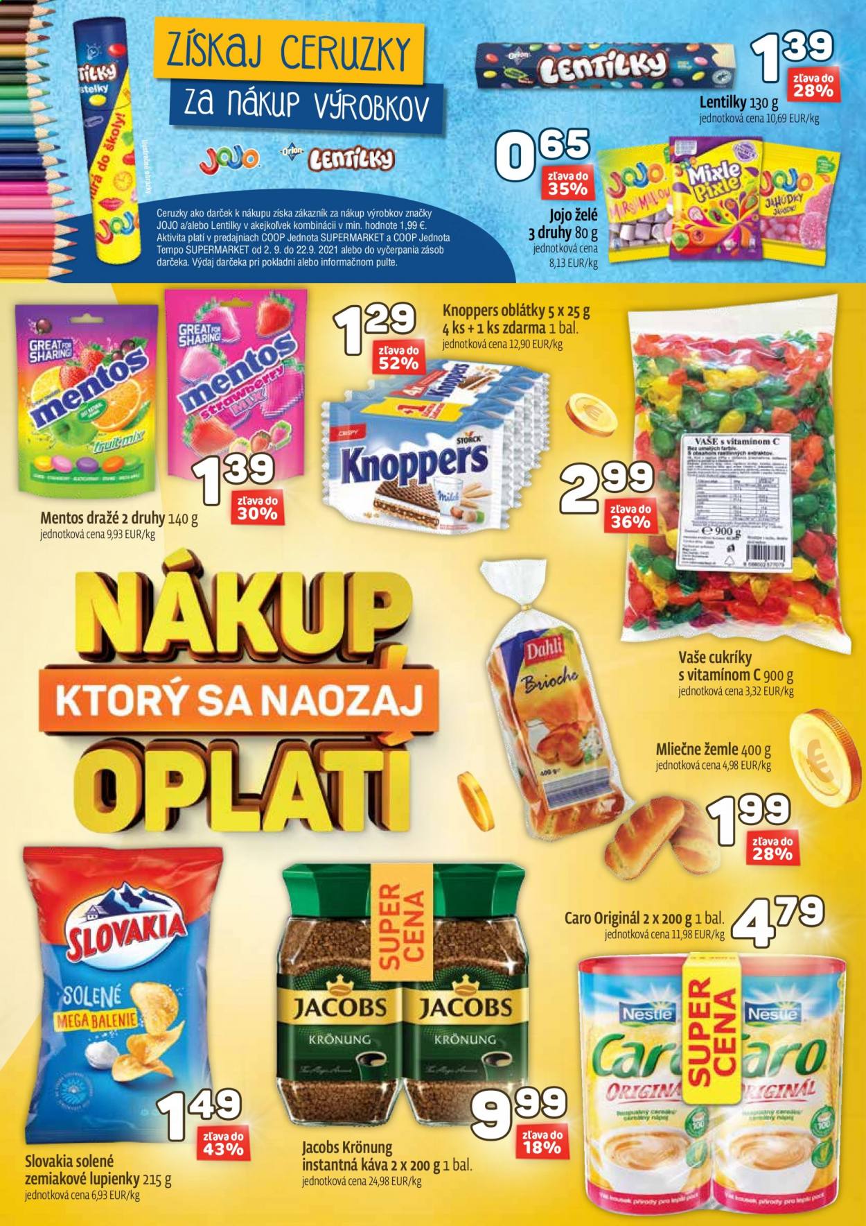 Leták COOP Jednota - 2.9.2021 - 22.9.2021. Strana 5