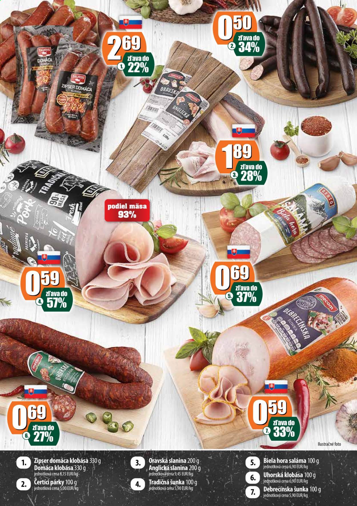 Leták COOP Jednota - 2.9.2021 - 8.9.2021. Strana 2