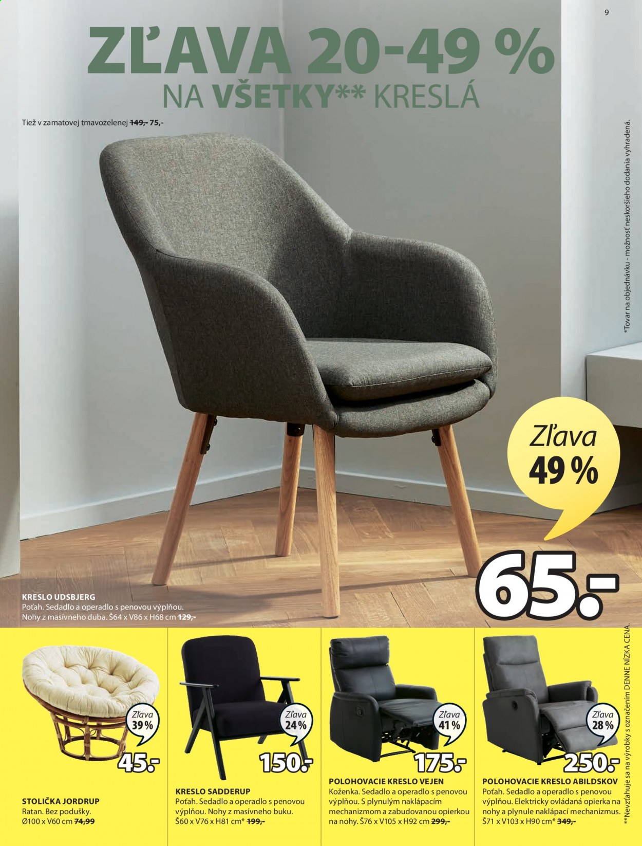 Leták JYSK - 2.9.2021 - 15.9.2021. Strana 9