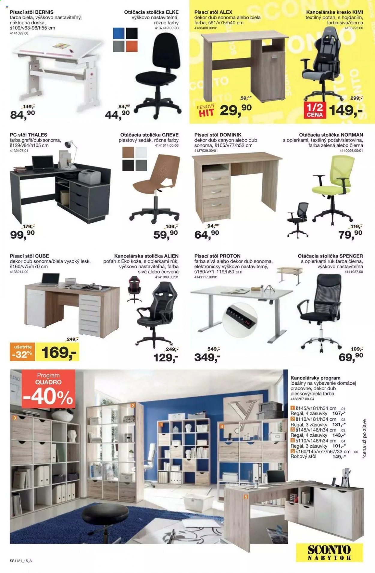 Leták Sconto nábytok - 3.9.2021 - 23.9.2021. Strana 15