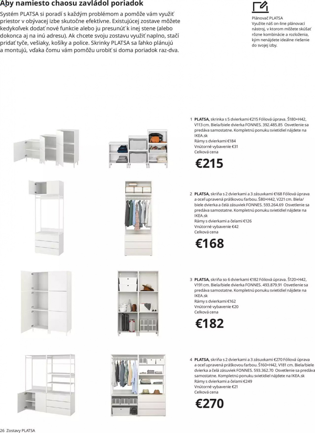 thumbnail - Leták IKEA - 3.9.2021 - 30.9.2021 - Produkty v akcii - košík, polica, skriňa, vešiak, svietidlo. Strana 26.