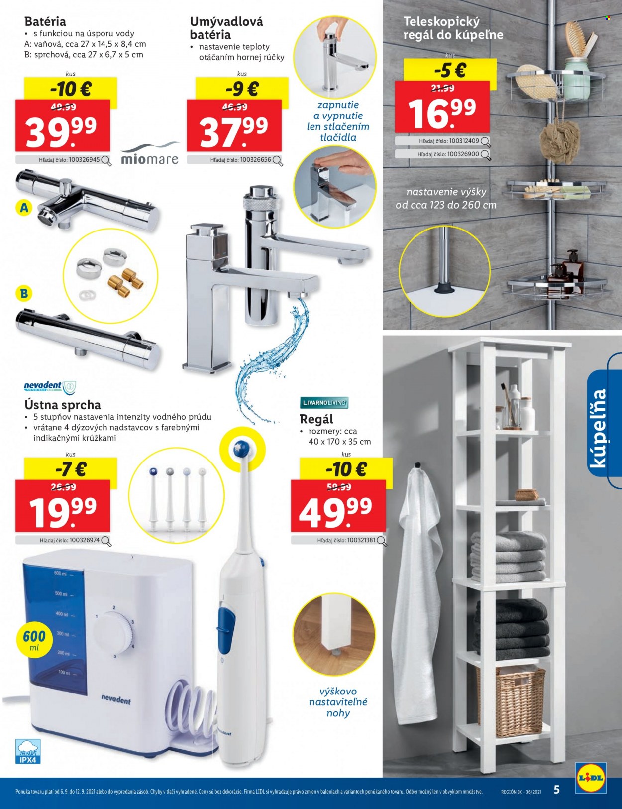 Leták Lidl - 6.9.2021 - 12.9.2021. Strana 5