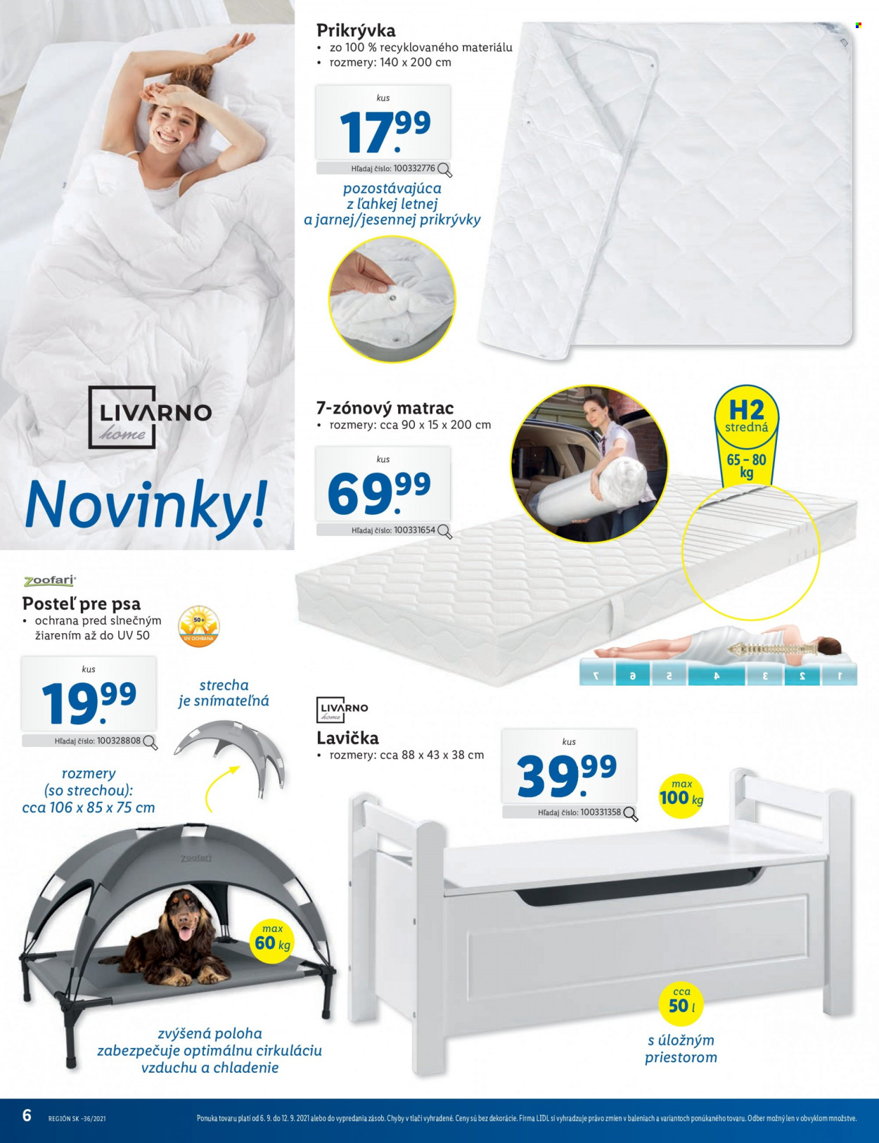 Leták Lidl - 6.9.2021 - 12.9.2021. Strana 6