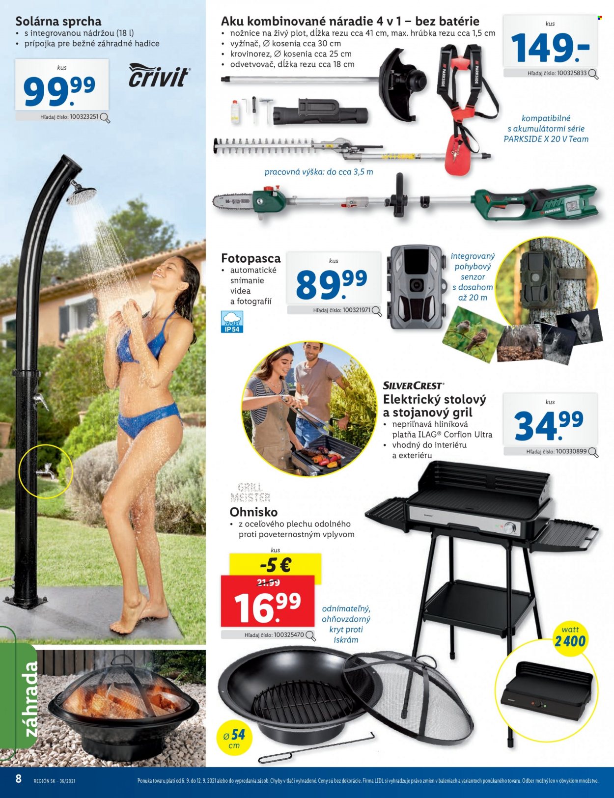 Leták Lidl - 6.9.2021 - 12.9.2021. Strana 8