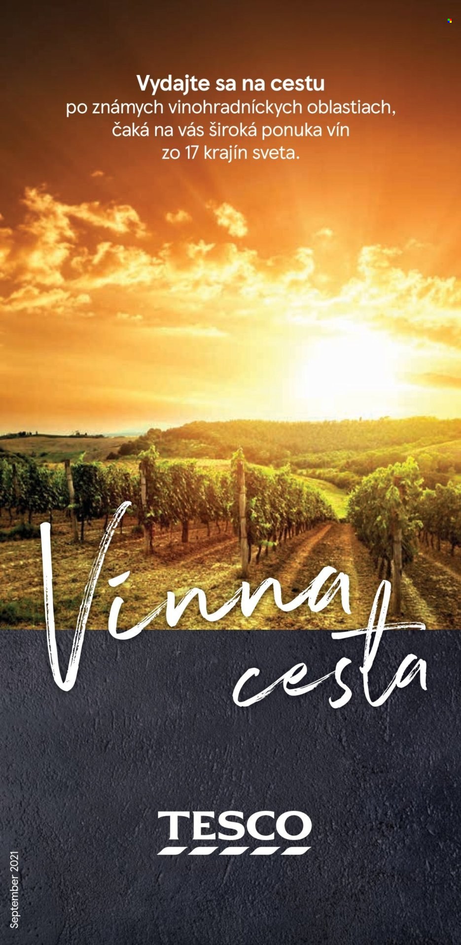 Leták TESCO - 6.9.2021 - 10.10.2021. Strana 1