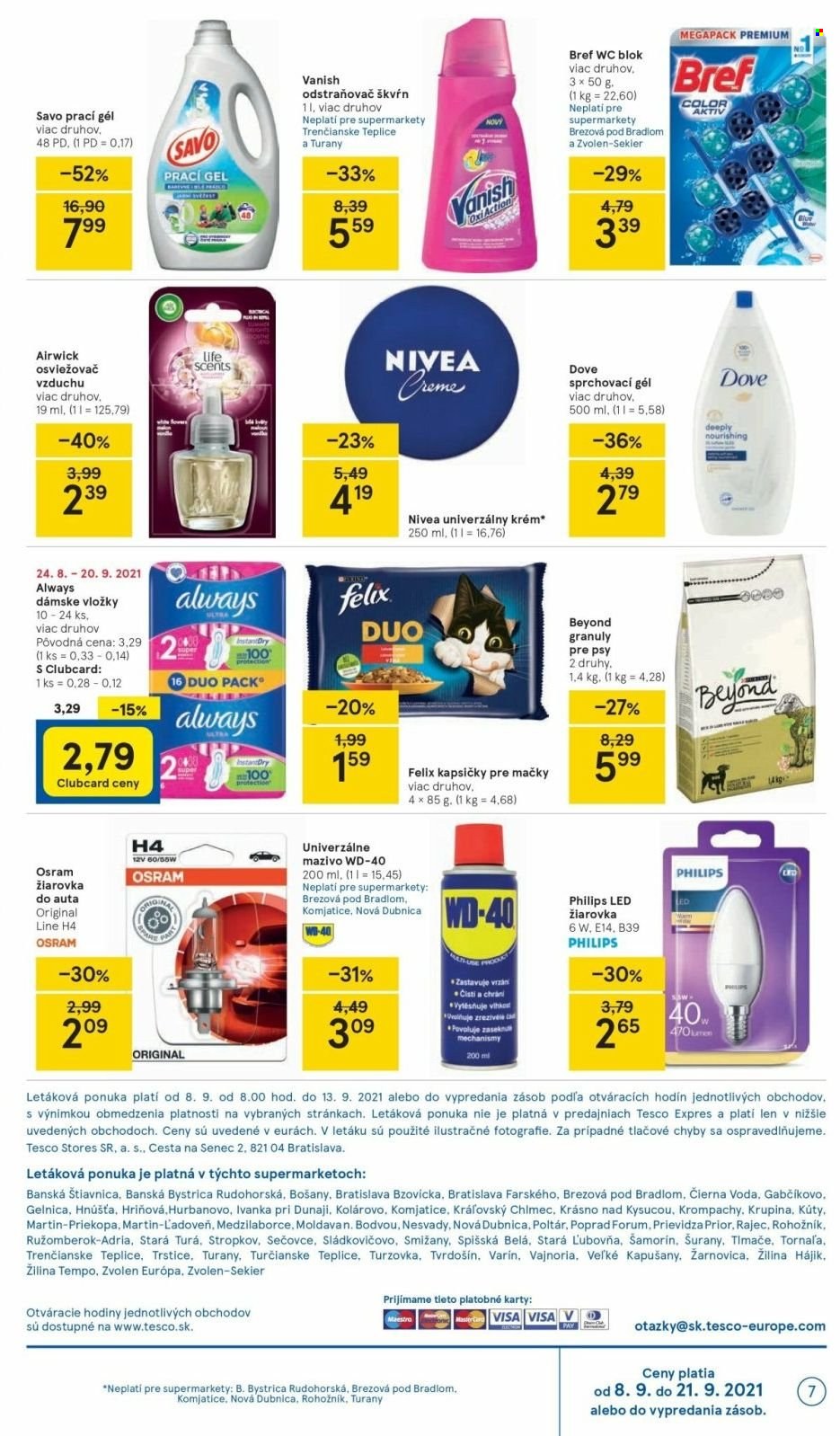 Leták TESCO supermarket - 8.9.2021 - 13.9.2021. Strana 7
