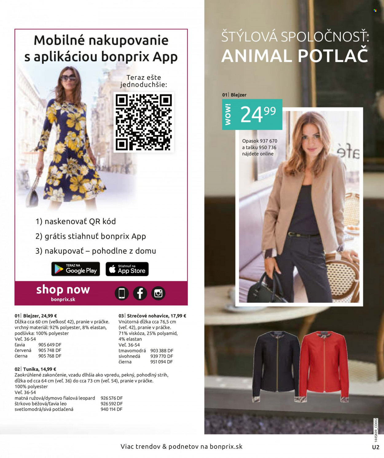 Leták Bonprix - 6.9.2021 - 24.11.2021. Strana 2