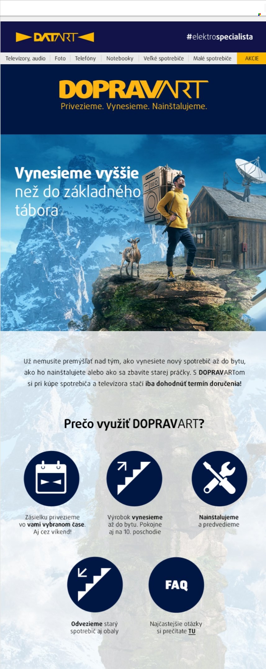 thumbnail - Leták Datart - 6.9.2021 - 12.9.2021 - Produkty v akcii - telefón, práčka. Strana 1.
