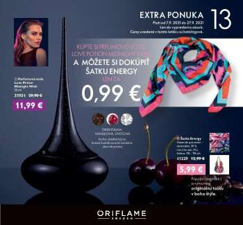 Leták Oriflame - 7.9.2021 - 27.9.2021.