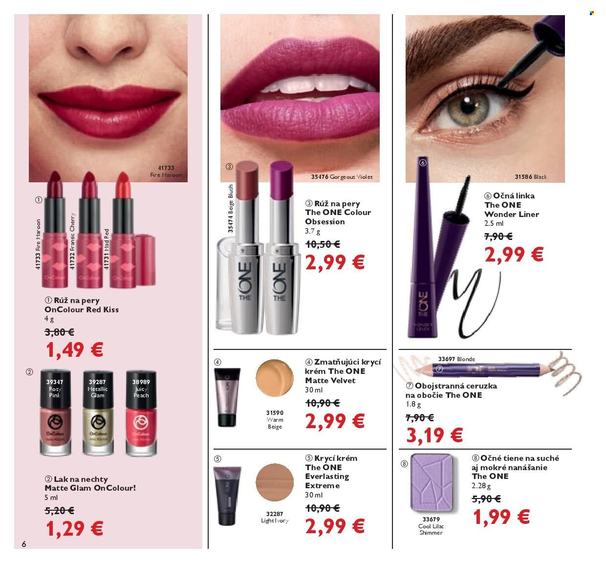 Leták Oriflame - 7.9.2021 - 27.9.2021. Strana 6