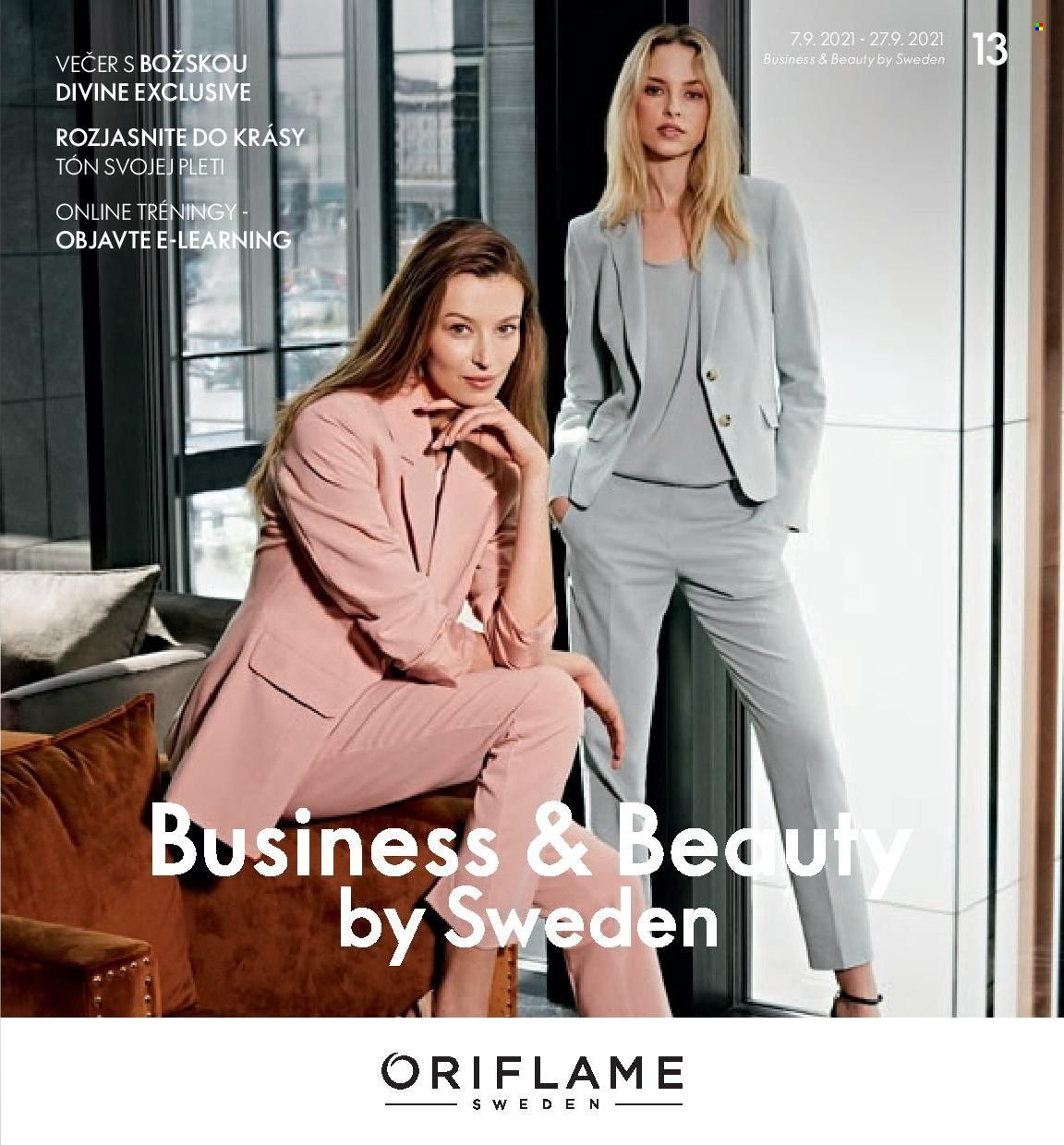Leták Oriflame - 7.9.2021 - 27.9.2021. Strana 1