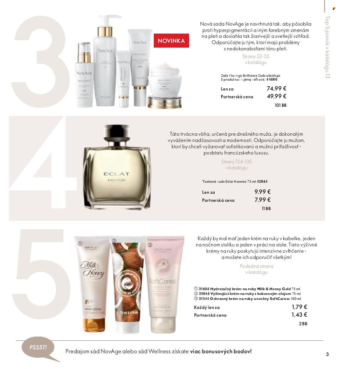 Leták Oriflame - 7.9.2021 - 27.9.2021. Strana 3