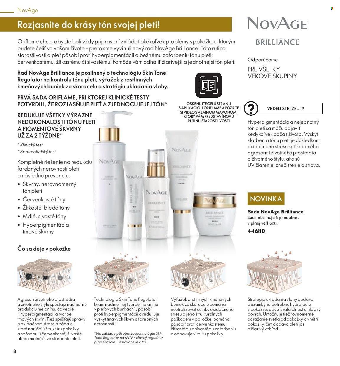 Leták Oriflame - 7.9.2021 - 27.9.2021. Strana 8