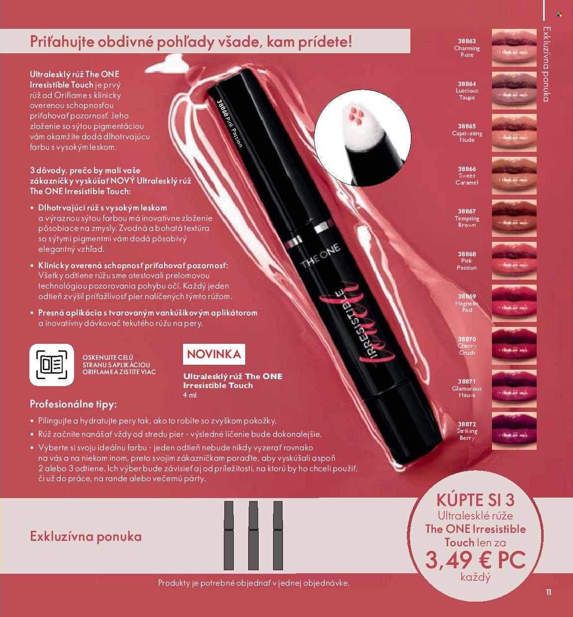 Leták Oriflame - 7.9.2021 - 27.9.2021. Strana 11