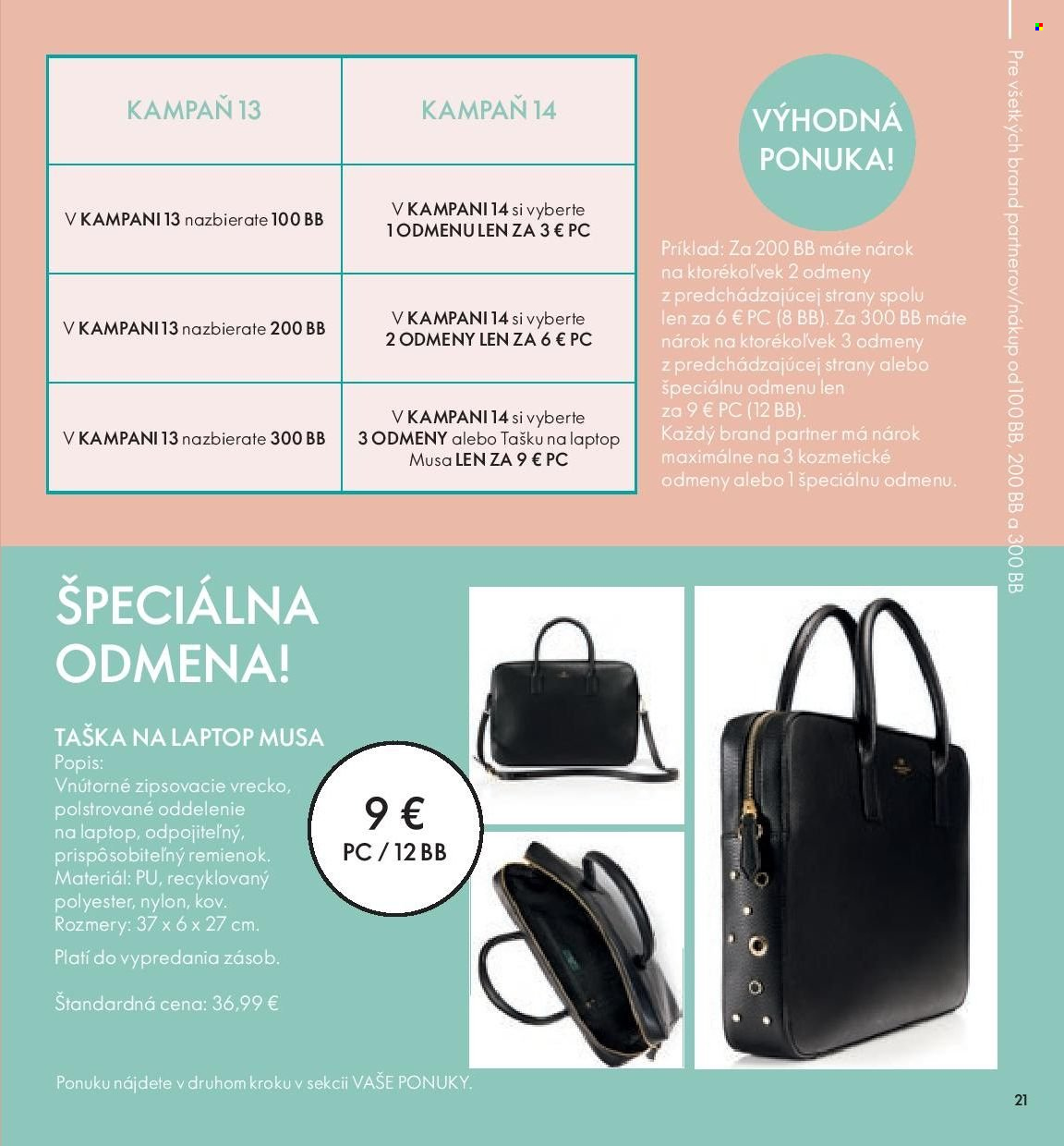 Leták Oriflame - 7.9.2021 - 27.9.2021. Strana 21