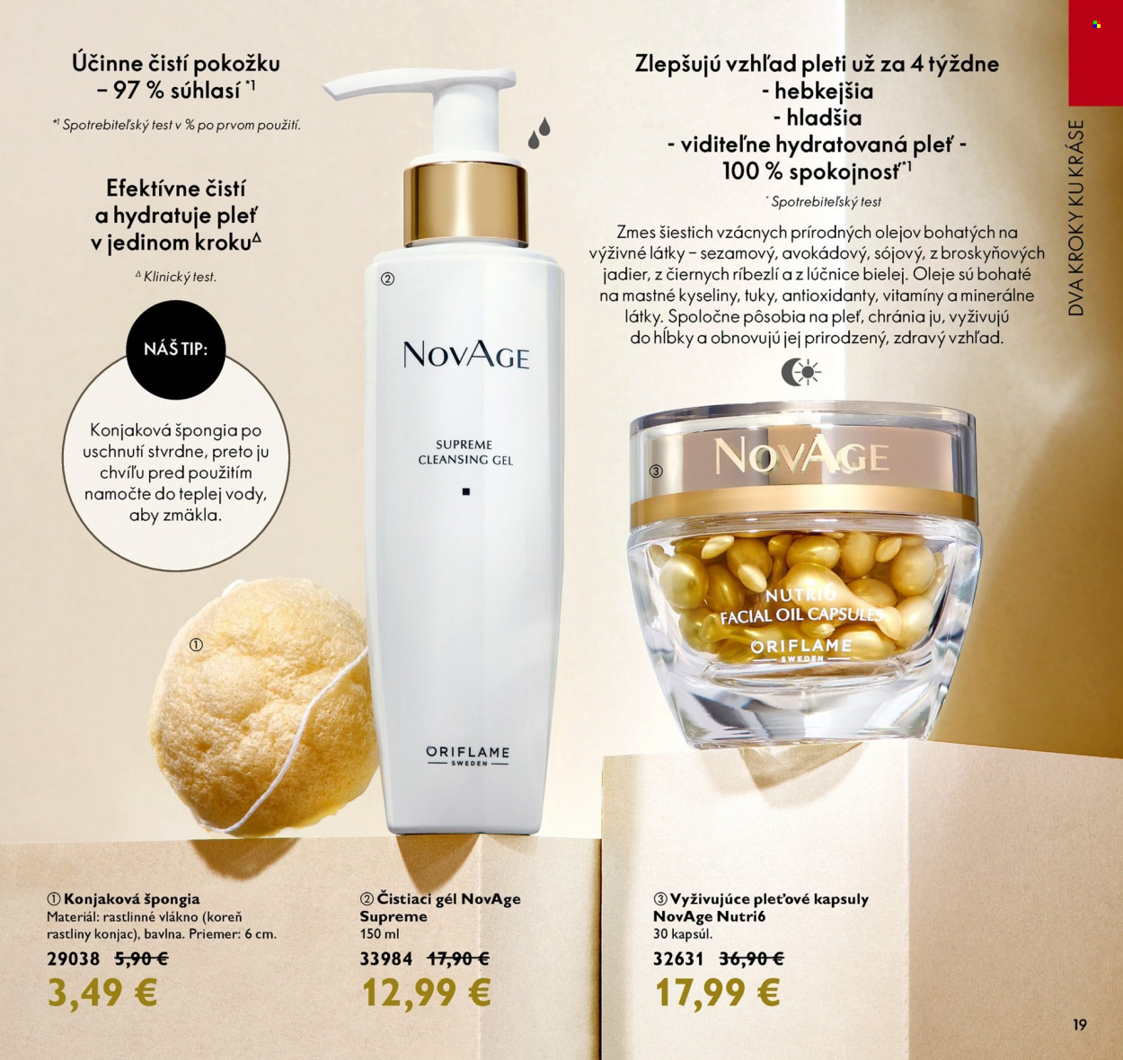 Leták Oriflame - 7.9.2021 - 27.9.2021. Strana 19
