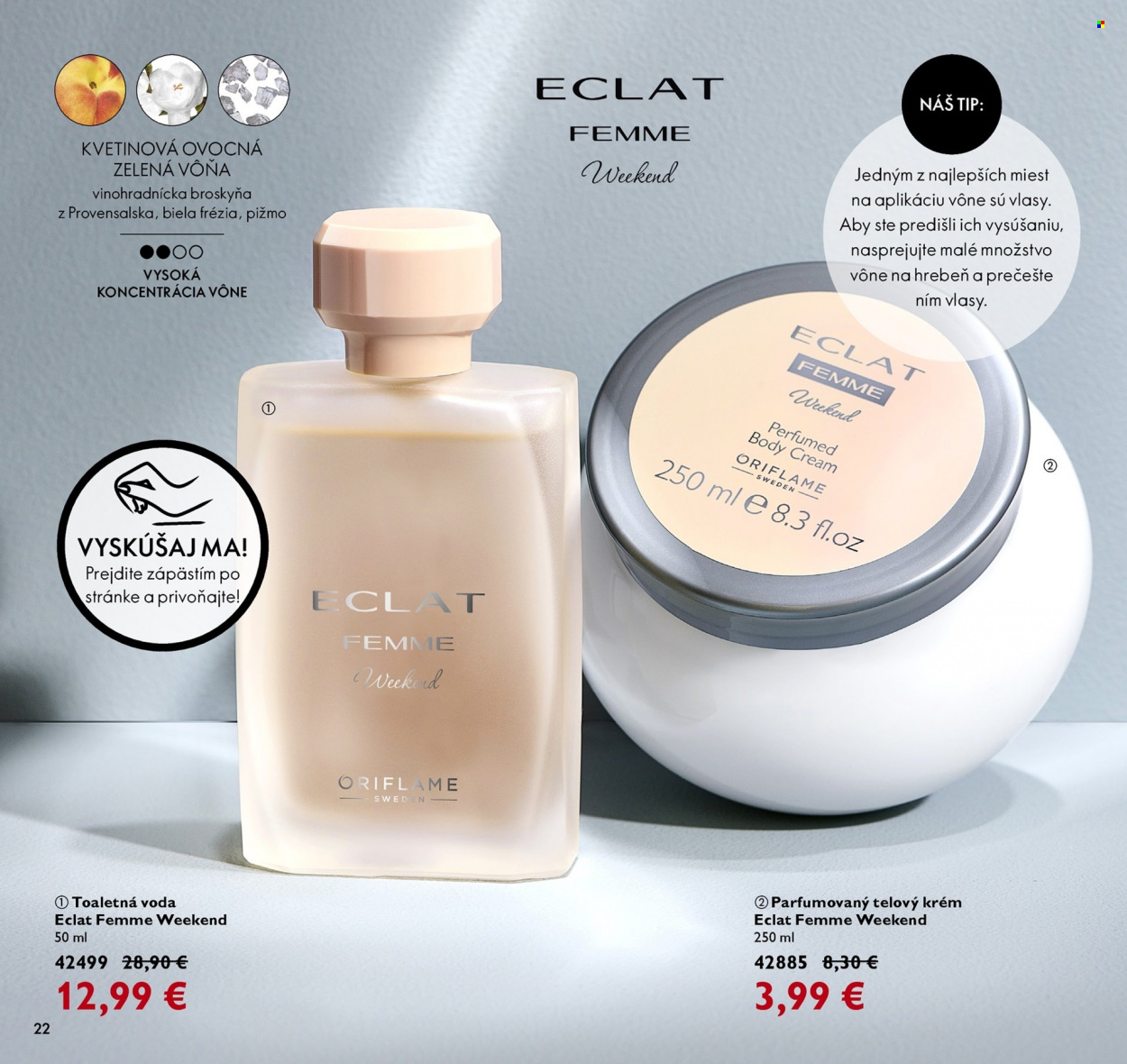 Leták Oriflame - 7.9.2021 - 27.9.2021. Strana 22