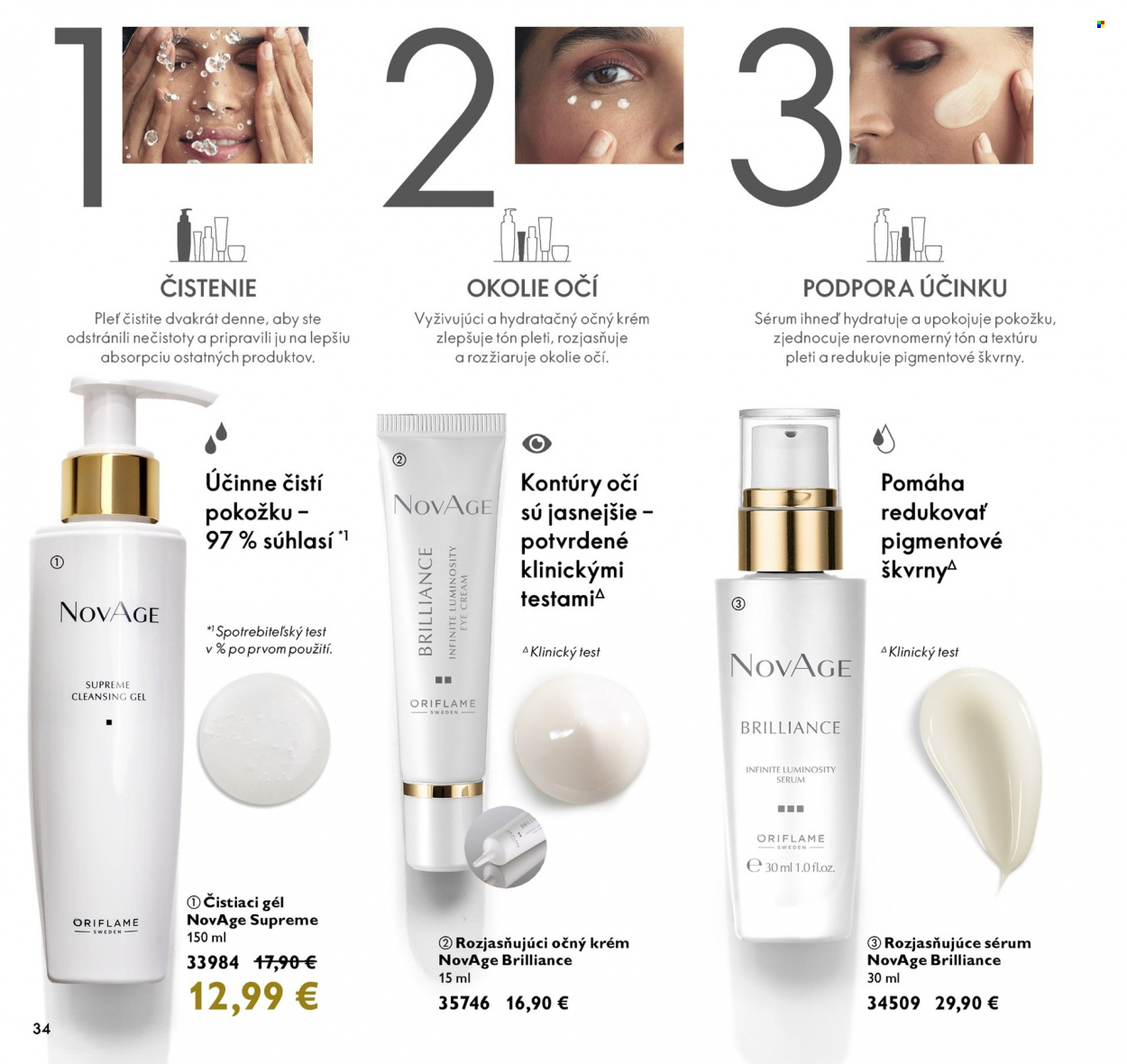 Leták Oriflame - 7.9.2021 - 27.9.2021. Strana 34