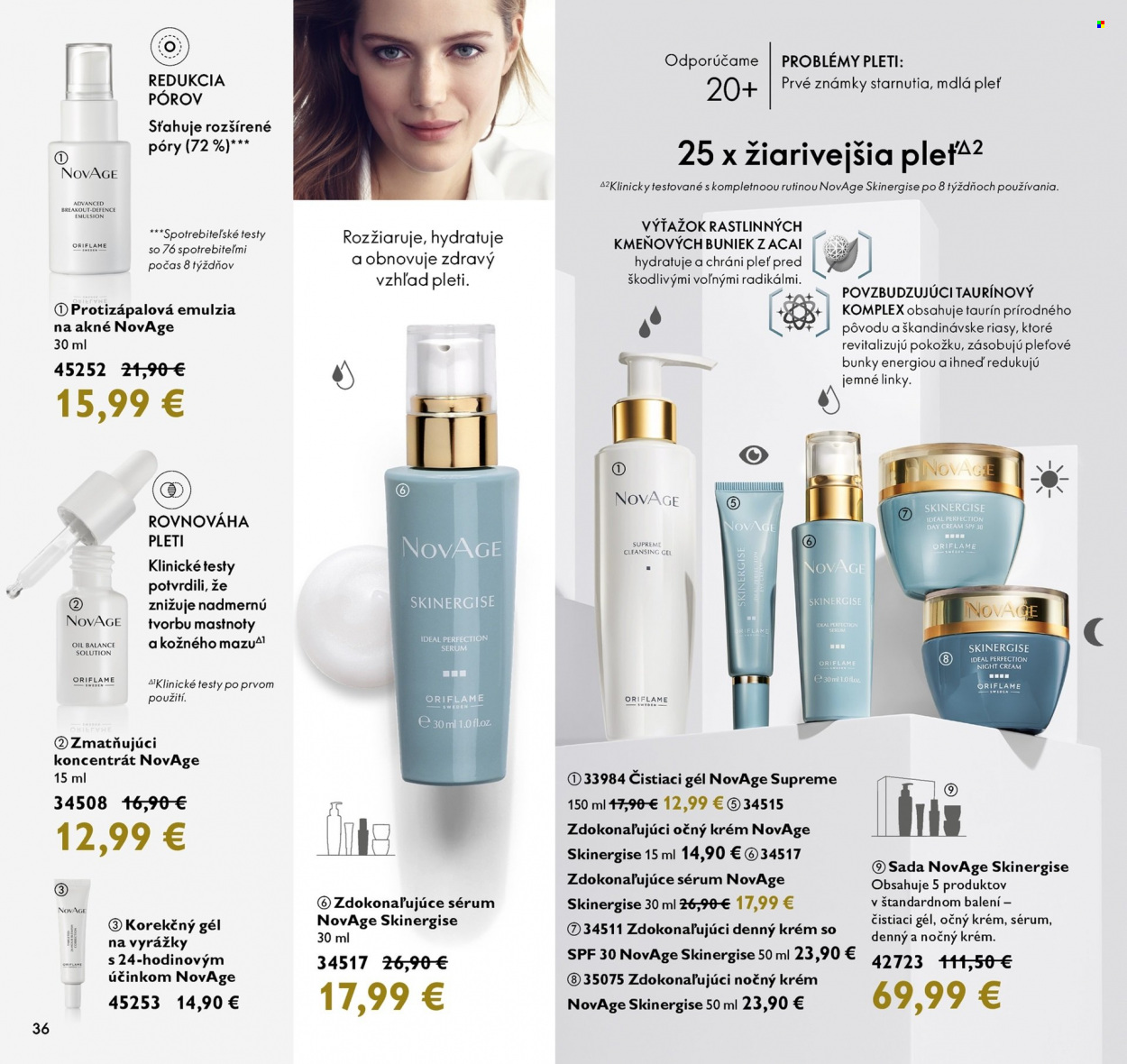 Leták Oriflame - 7.9.2021 - 27.9.2021. Strana 36