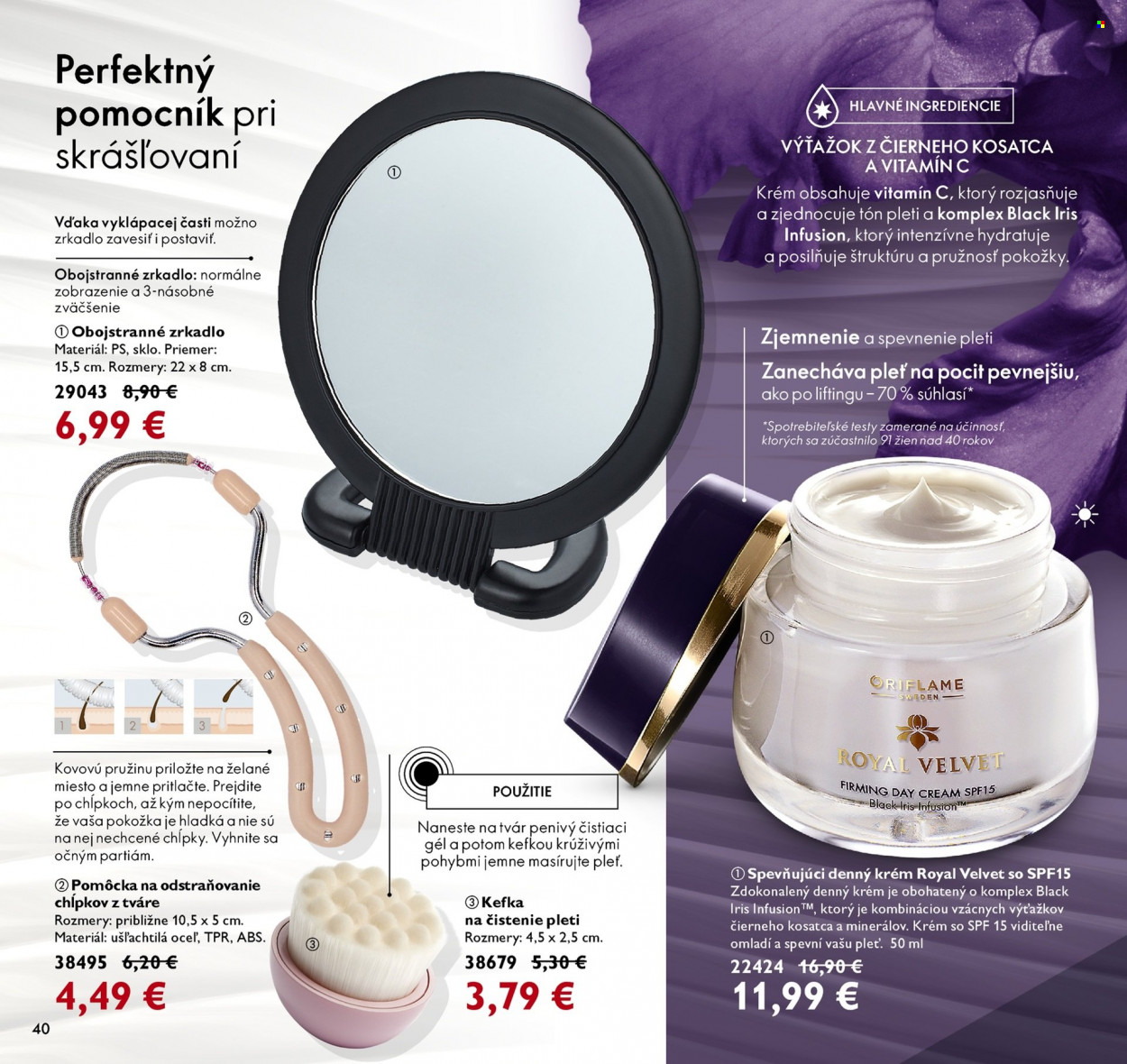 Leták Oriflame - 7.9.2021 - 27.9.2021. Strana 40