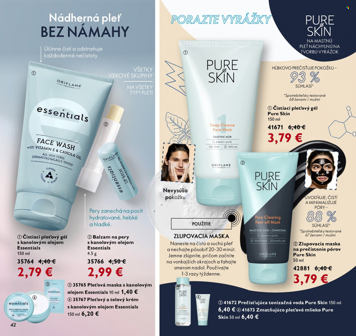 Leták Oriflame - 7.9.2021 - 27.9.2021. Strana 42